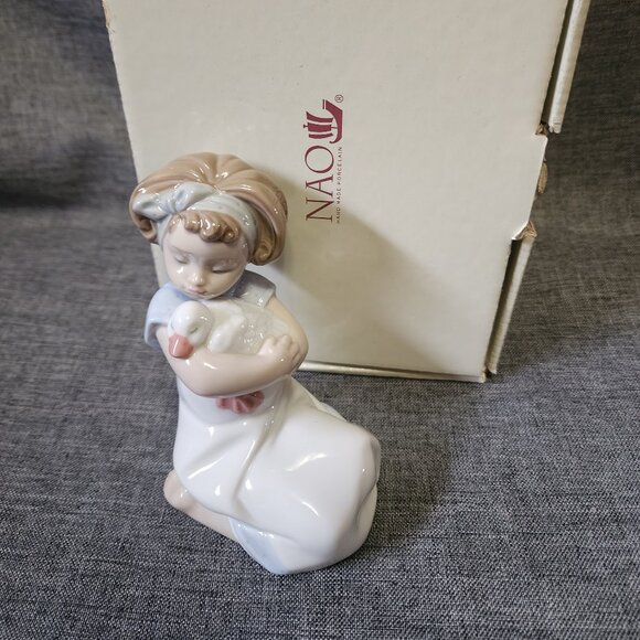 Lladro NAO 1482 Farmyard Buddies Made In Spain Porcelain Figurine NIB - Picture 1 of 10